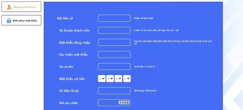 Hướng dẫn đăng ký tài khoản tại nhà cái VNxoso Hướng dẫn đăng ký tài khoản tại nhà cái VNxoso